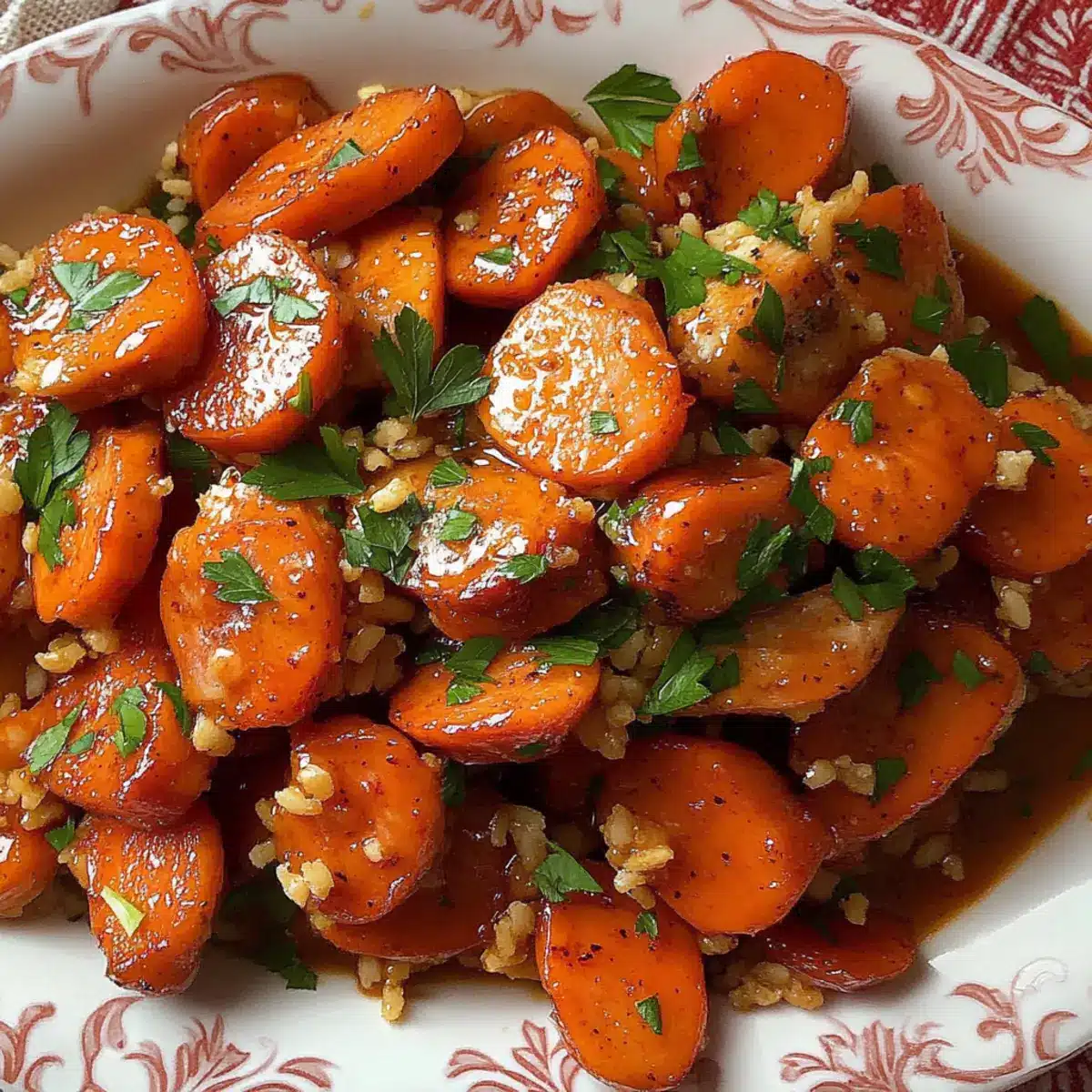 Sweet Candied Carrots