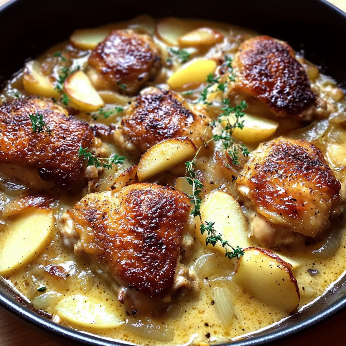 Creamy French Style Chicken Casserole