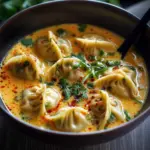 Coconut Curry Soup with Dumplings
