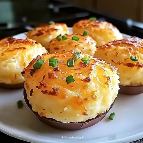 Cheesy Mashed Potato Puffs