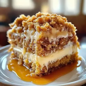 Autumn Pumpkin Spice Crumble Cake