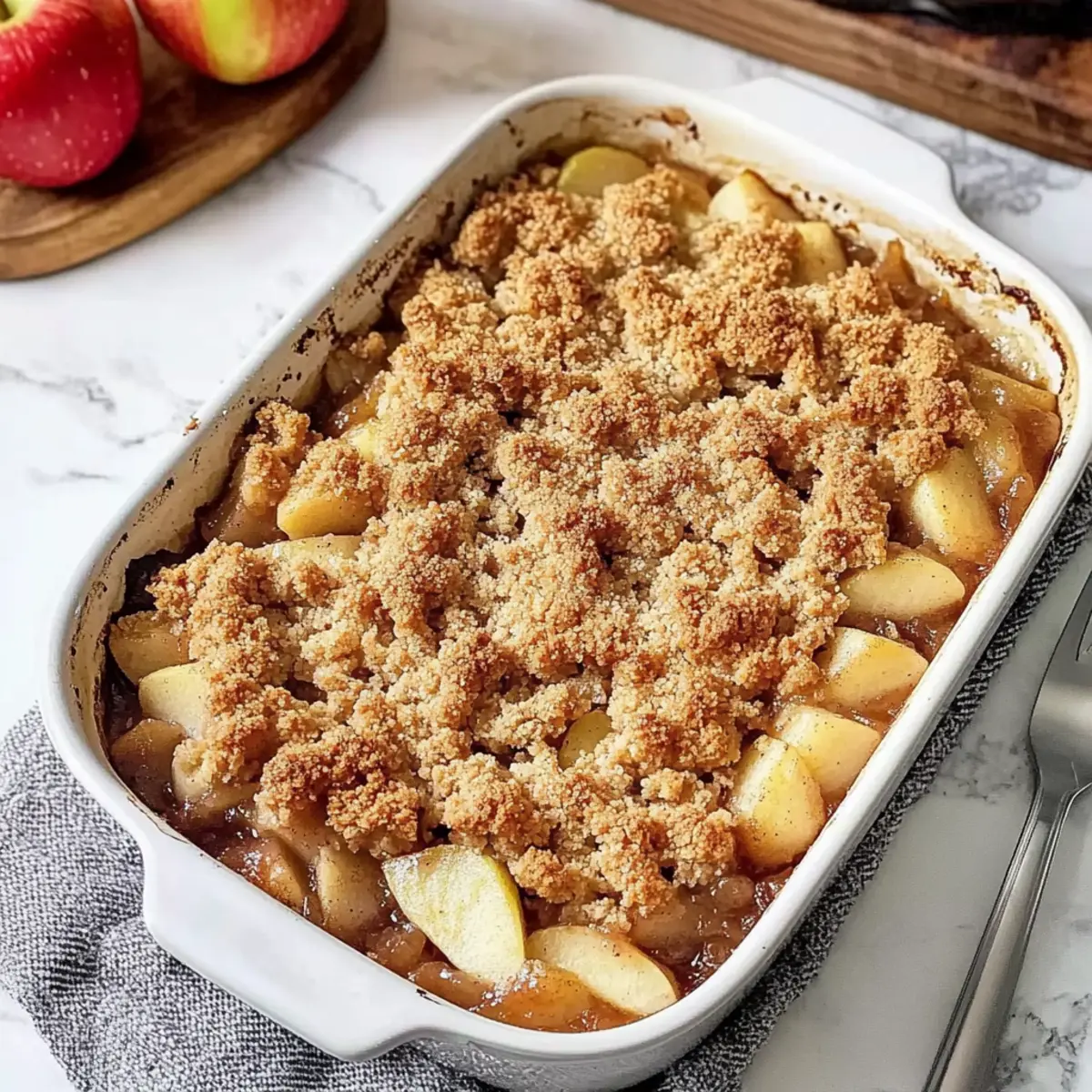 Classic Apple Crumble