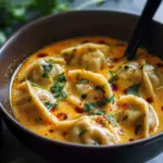 Coconut Curry Soup with Dumplings