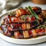 Irresistibly Sticky Pigs in Blankets