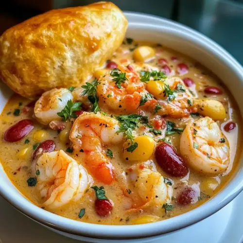 Creamy Seafood and Shrimp Chili