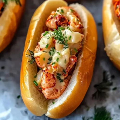 Lobster Roll with Warm Butter