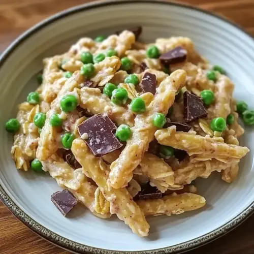 Creamy Bacon and Pea Pasta