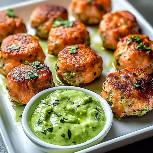 Baked Salmon Meatballs