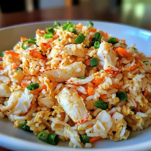 Thai Style Crab Fried Rice