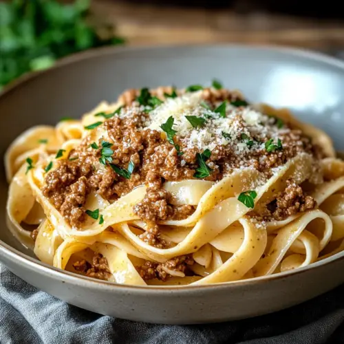 White Bolognese Sauce