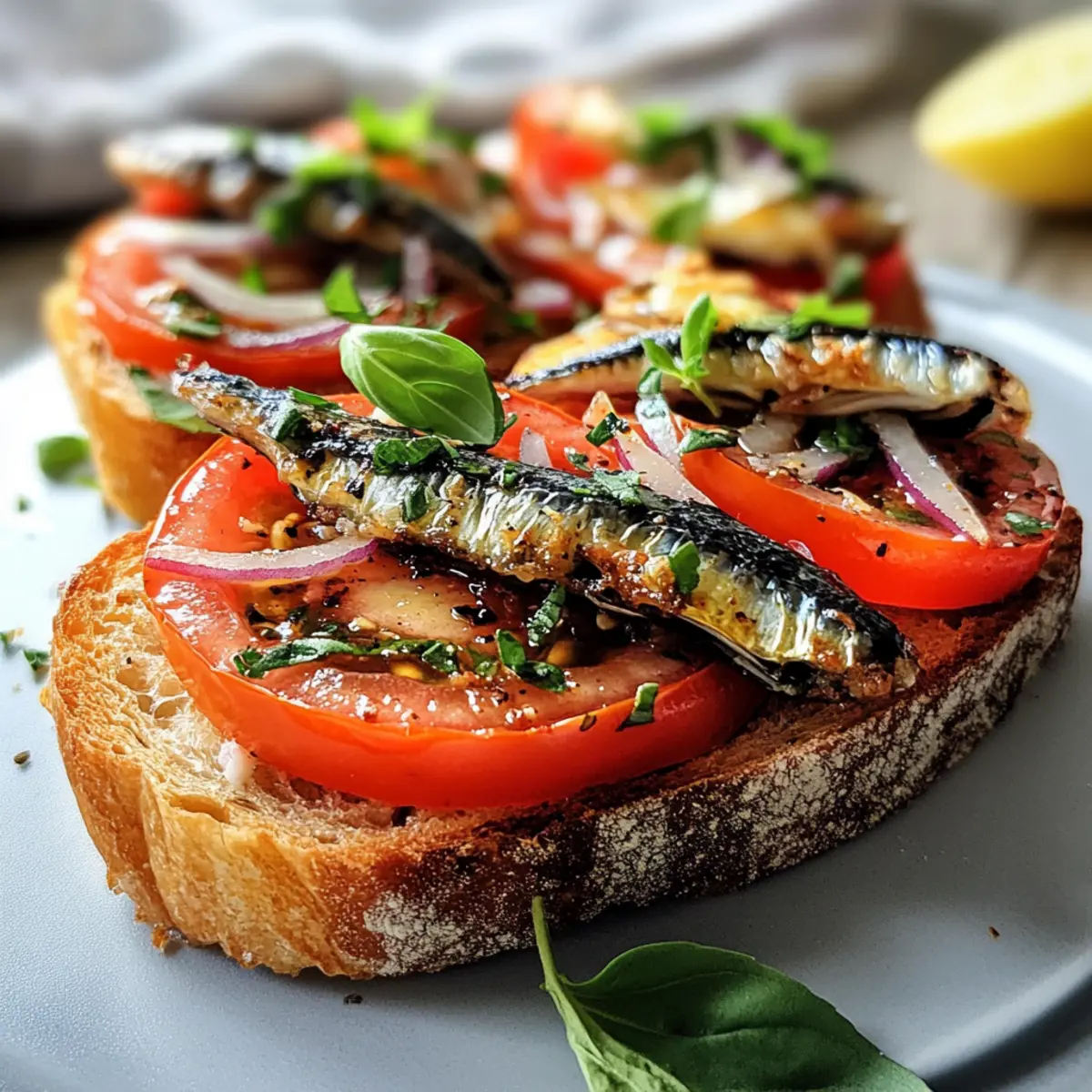 Sardine on Toast
