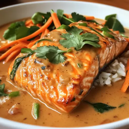 Salmon Coconut Curry