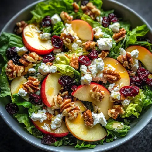 Honeycrisp Apple Feta Salad