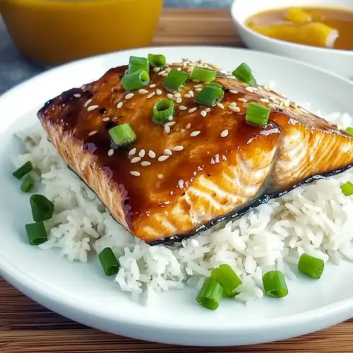 Orange Teriyaki Salmon