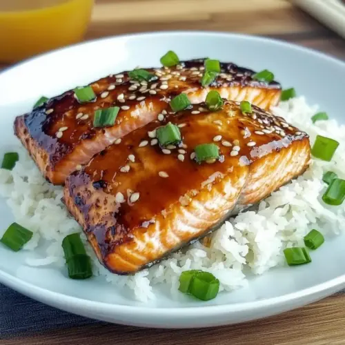 Orange Teriyaki Salmon