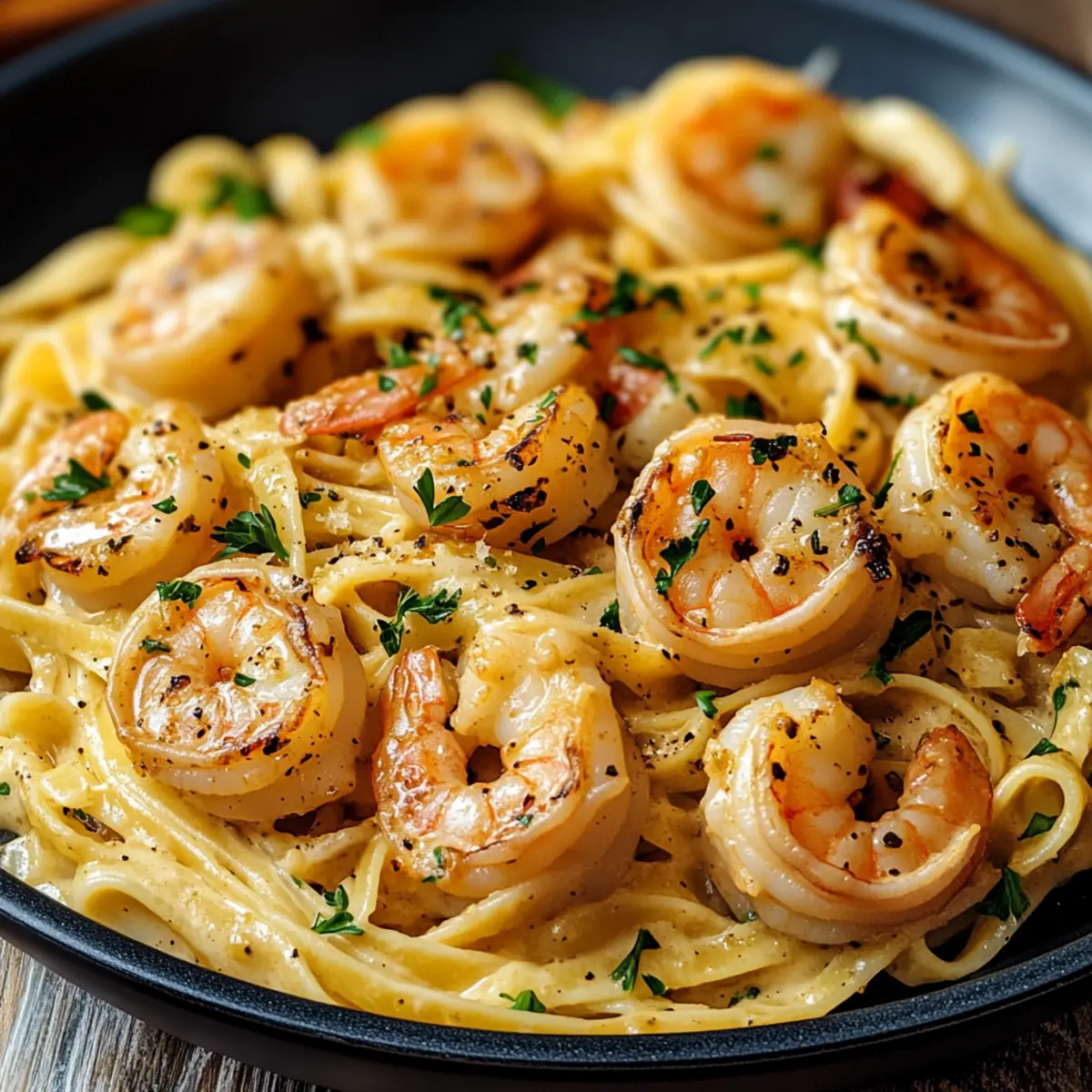 Garlic Shrimp Pasta