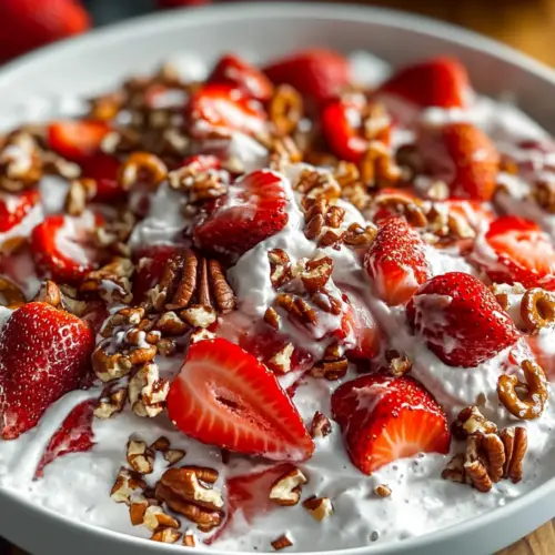 Strawberry Crackle Salad