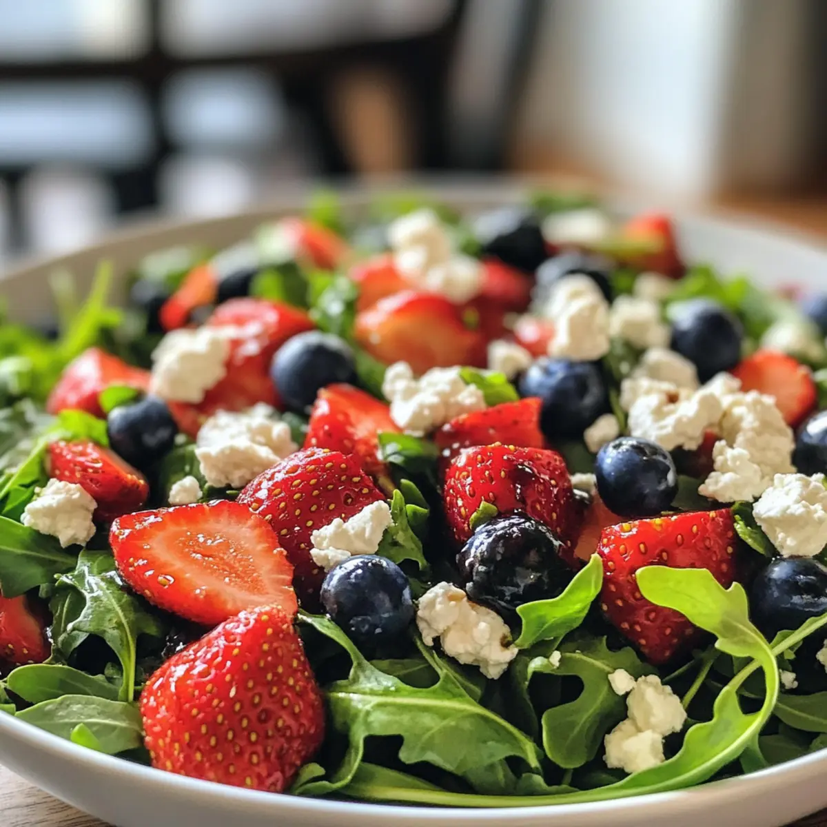 Arugula Salad with Berries