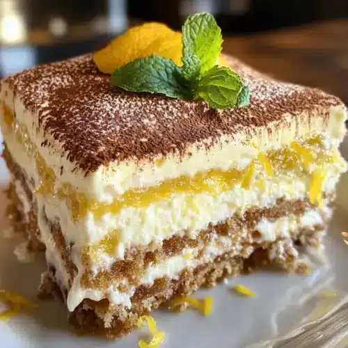 Tangy & Vibrant Limoncello Tiramisu