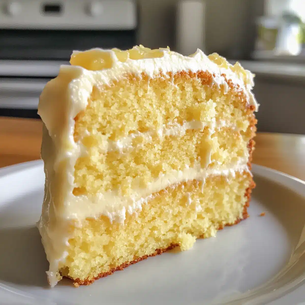 Irresistible Vegan Lemon Cake with Creamy Frosting